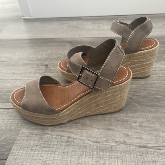 Circus by Sam Edelman Delilah Espadrille Wedge Sandal Size 8 - Picture 3 of 5